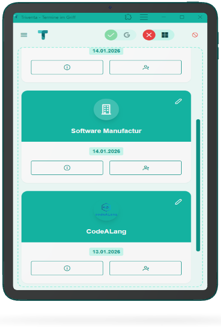 Triventa Features